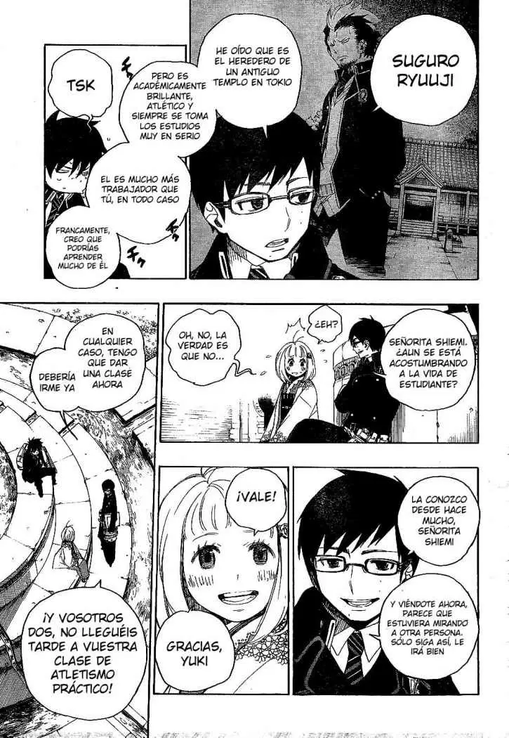 Ao no Exorcist capítulo 4, página 15