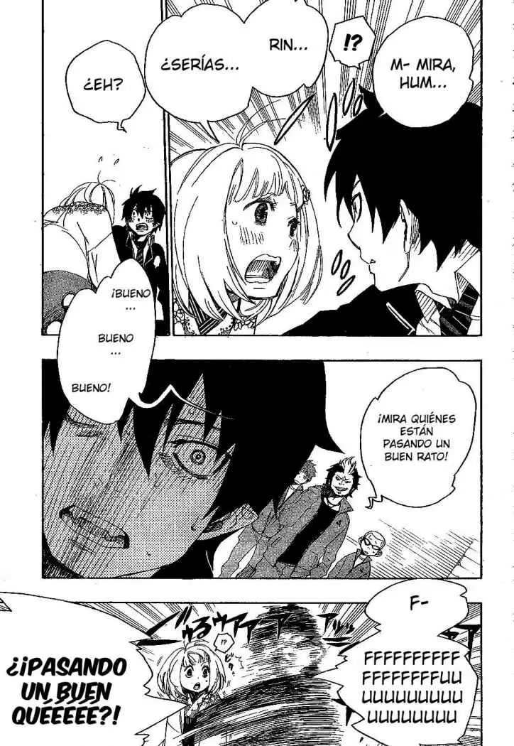 Ao no Exorcist capítulo 4, página 17