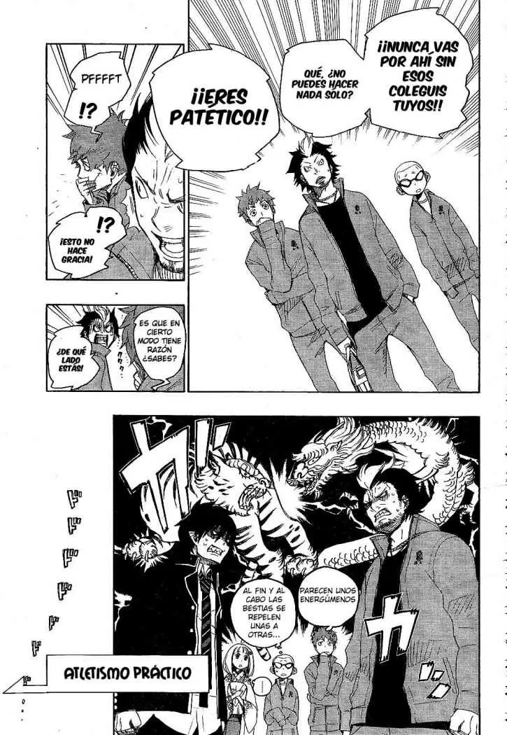 Ao no Exorcist capítulo 4, página 19