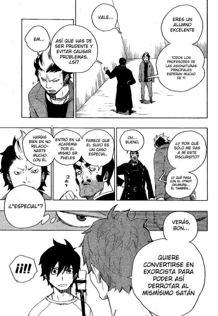 Ao no Exorcist capítulo 4, página 25