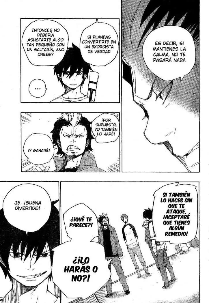 Ao no Exorcist capítulo 4, página 33