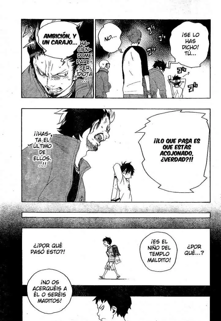 Ao no Exorcist capítulo 4, página 35