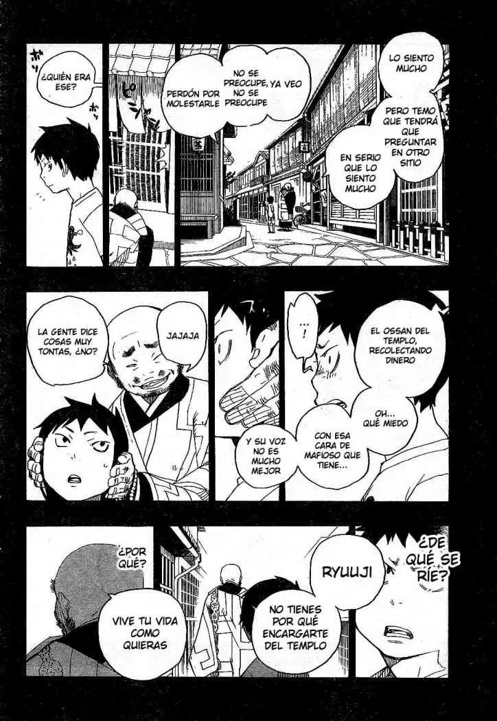 Ao no Exorcist capítulo 4, página 36