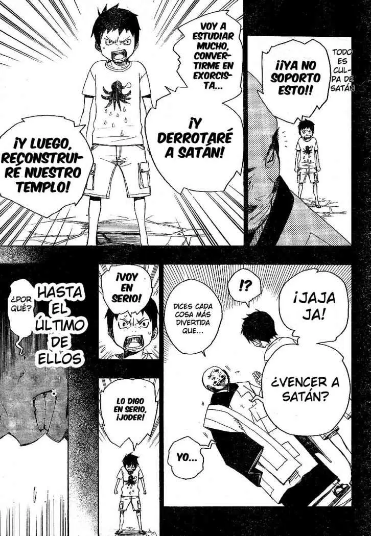Ao no Exorcist capítulo 4, página 37