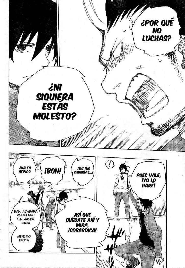Ao no Exorcist capítulo 4, página 38