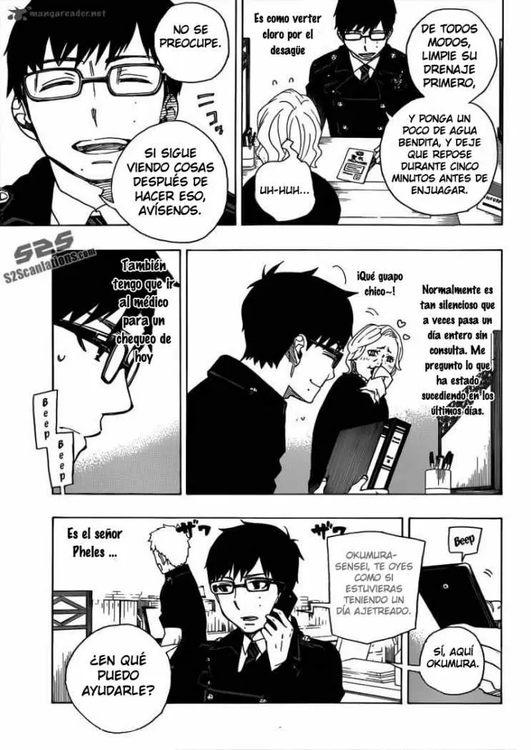Ao no Exorcist capítulo 40, página 6