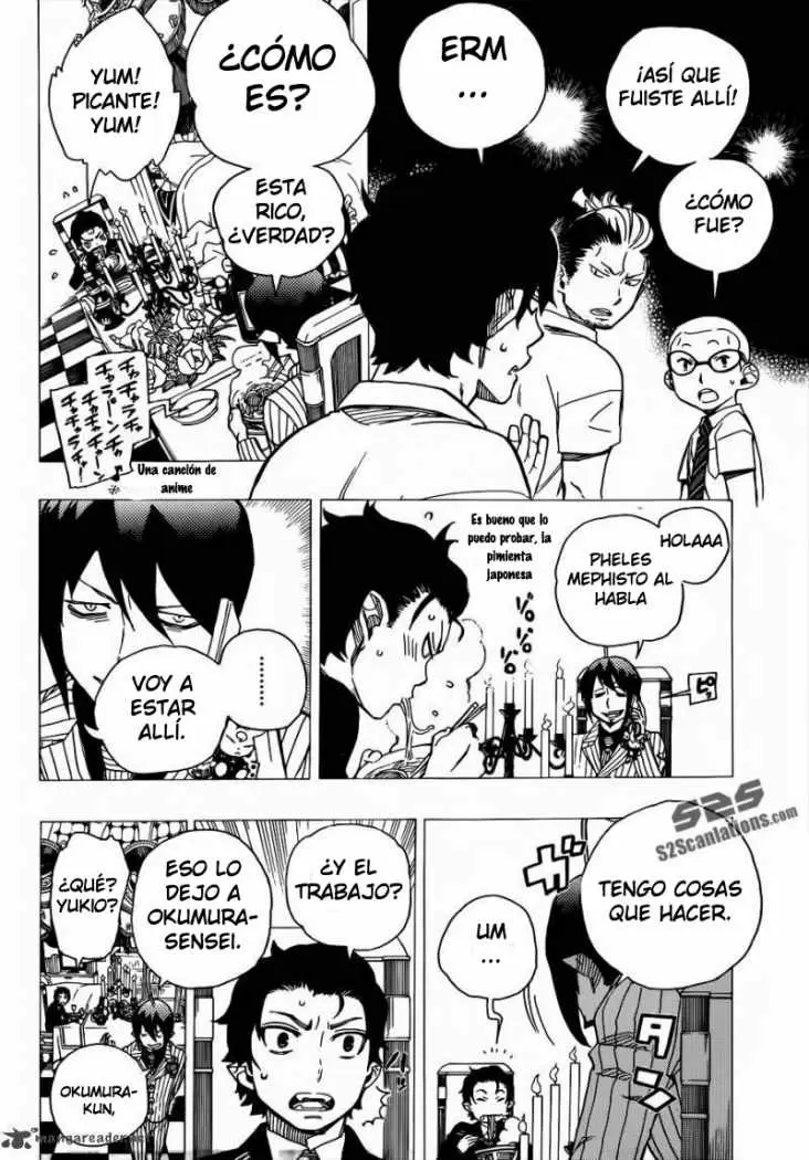 Ao no Exorcist capítulo 40, página 9