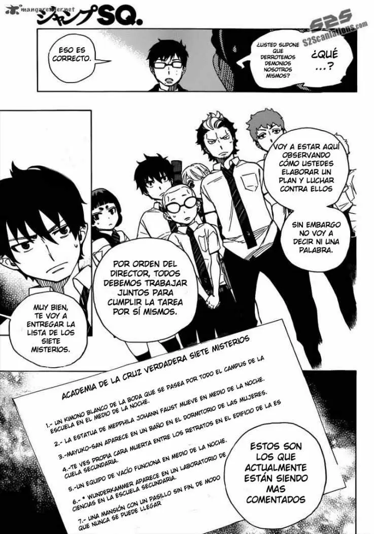Ao no Exorcist capítulo 40, página 12