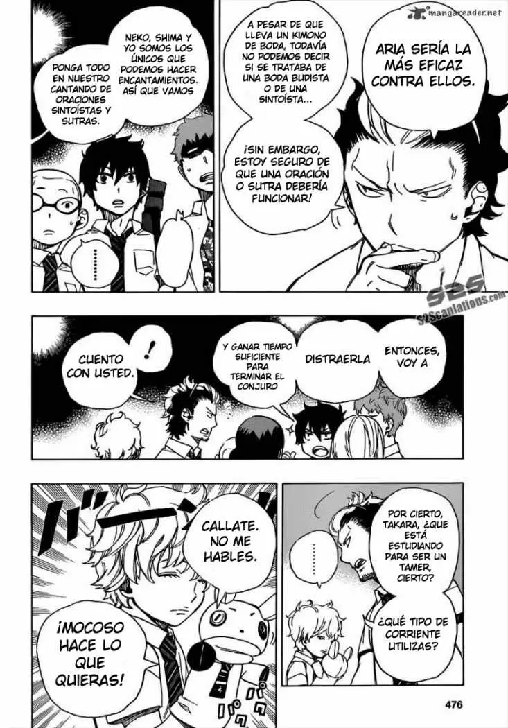 Ao no Exorcist capítulo 40, página 15