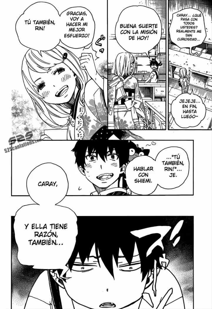 Ao no Exorcist capítulo 41, página 7
