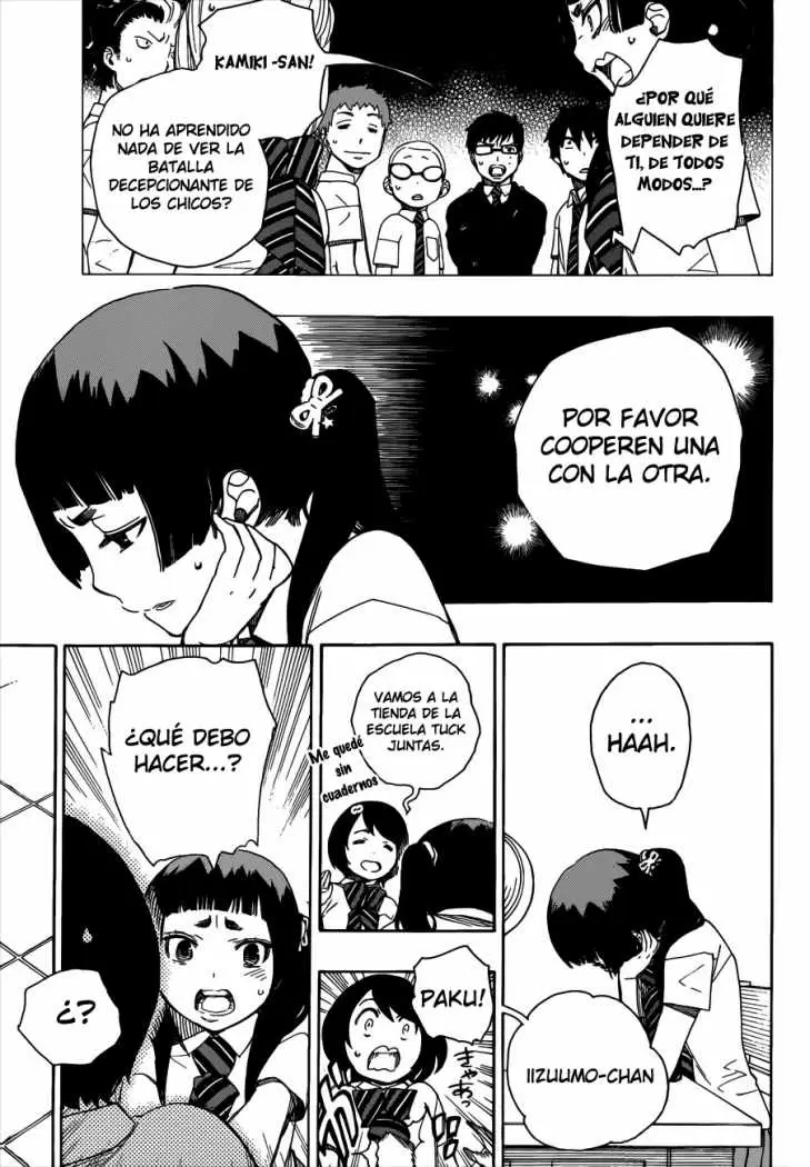 Ao no Exorcist capítulo 41, página 12