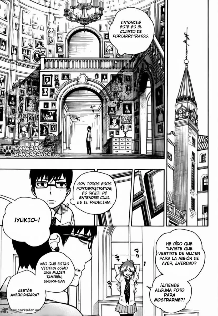 Ao no Exorcist capítulo 42, página 4