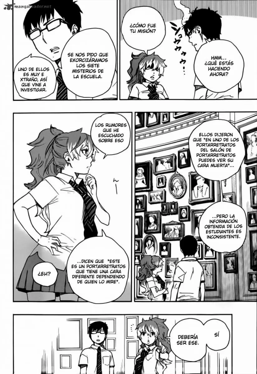 Ao no Exorcist capítulo 42, página 5