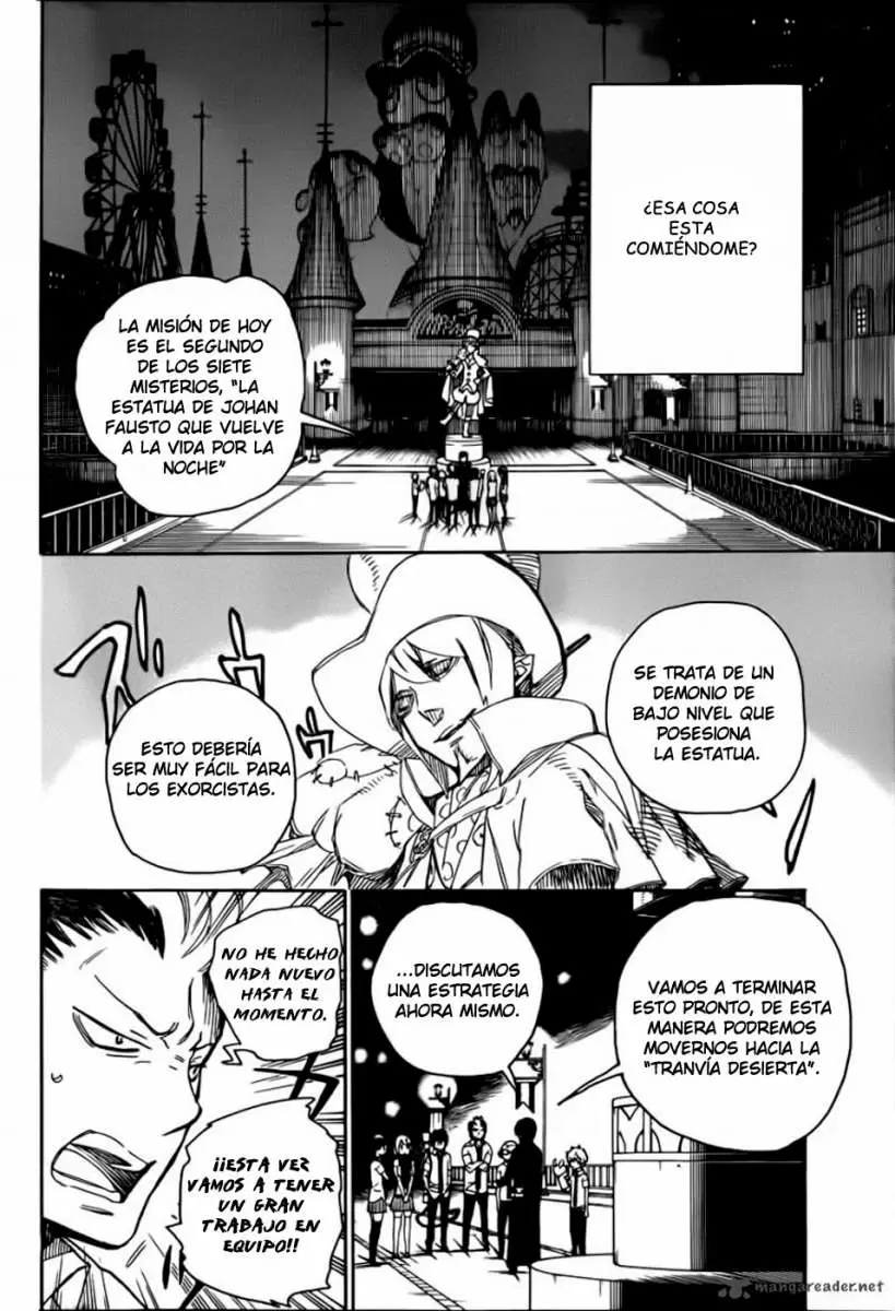 Ao no Exorcist capítulo 42, página 9