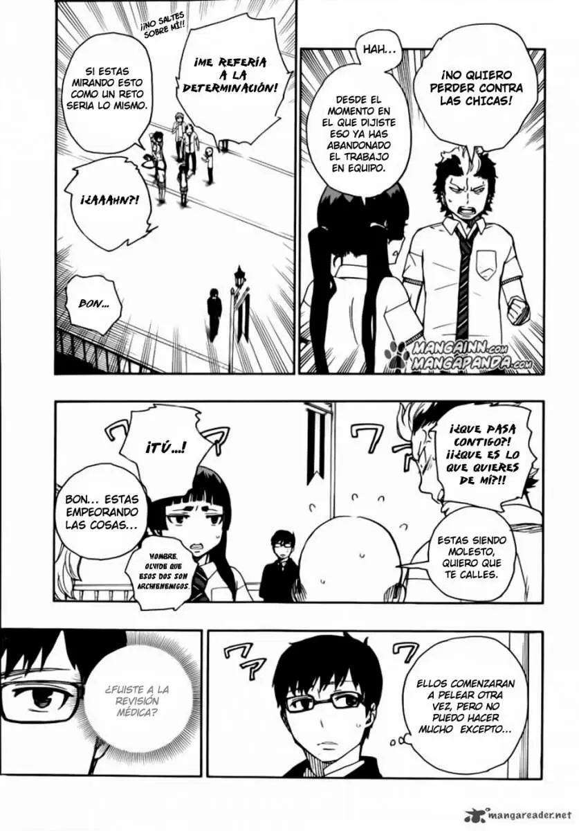 Ao no Exorcist capítulo 42, página 10