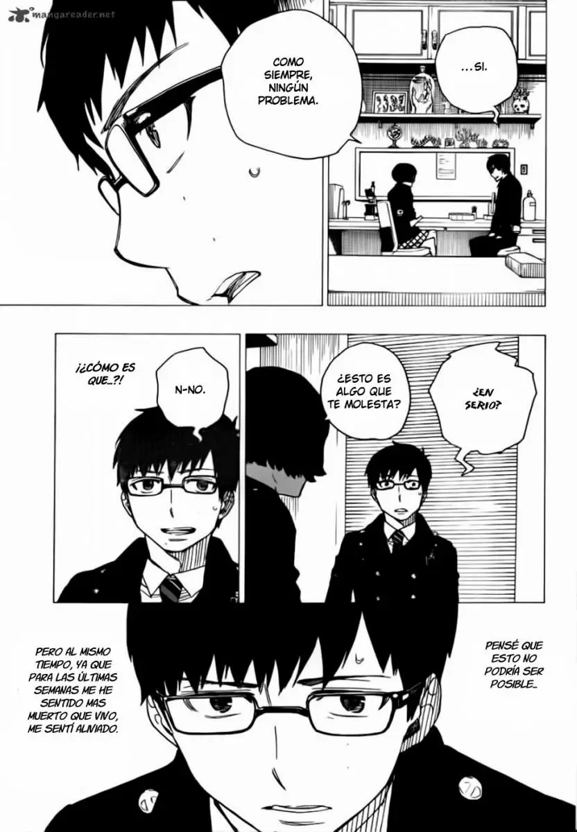 Ao no Exorcist capítulo 42, página 12