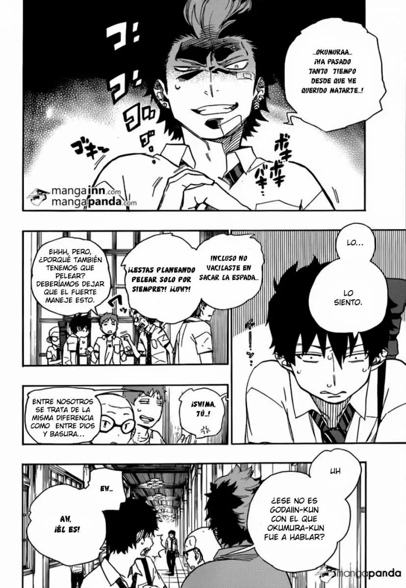 Ao no Exorcist capítulo 43, página 3