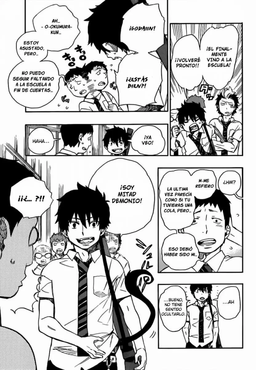 Ao no Exorcist capítulo 43, página 4