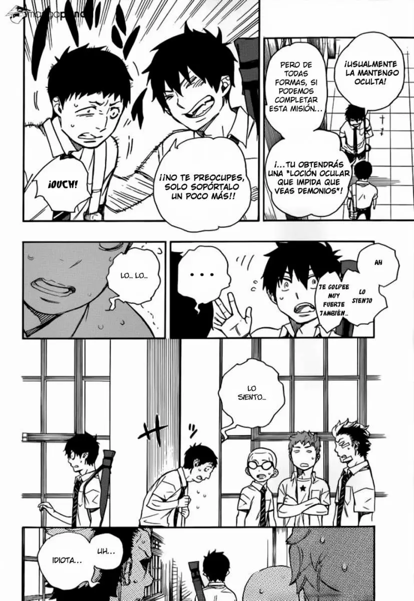 Ao no Exorcist capítulo 43, página 5