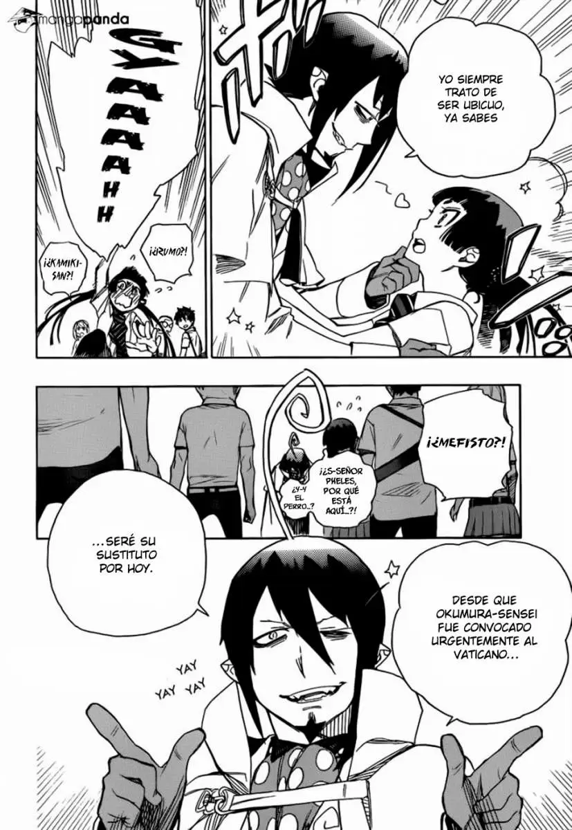 Ao no Exorcist capítulo 43, página 7