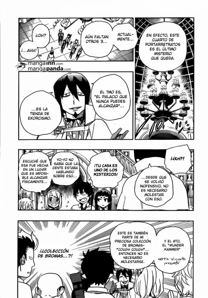 Ao no Exorcist capítulo 43, página 8