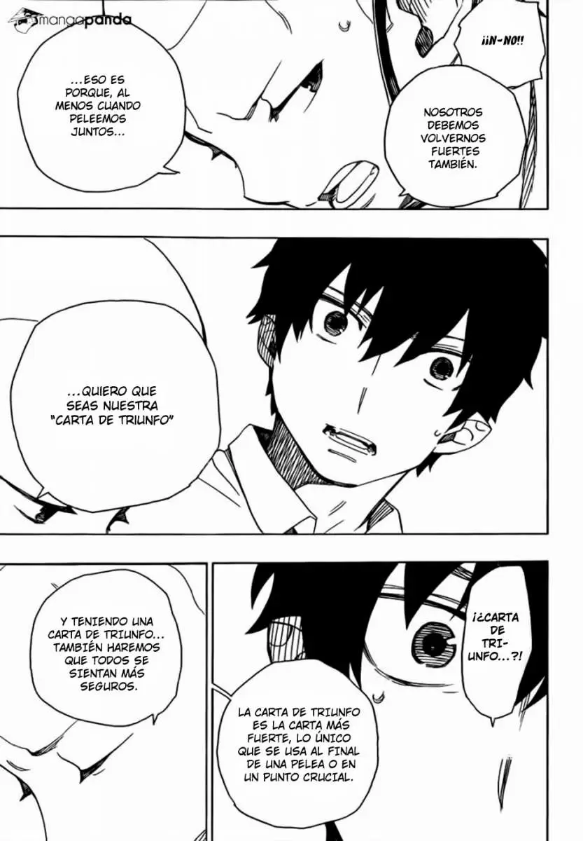 Ao no Exorcist capítulo 43, página 20