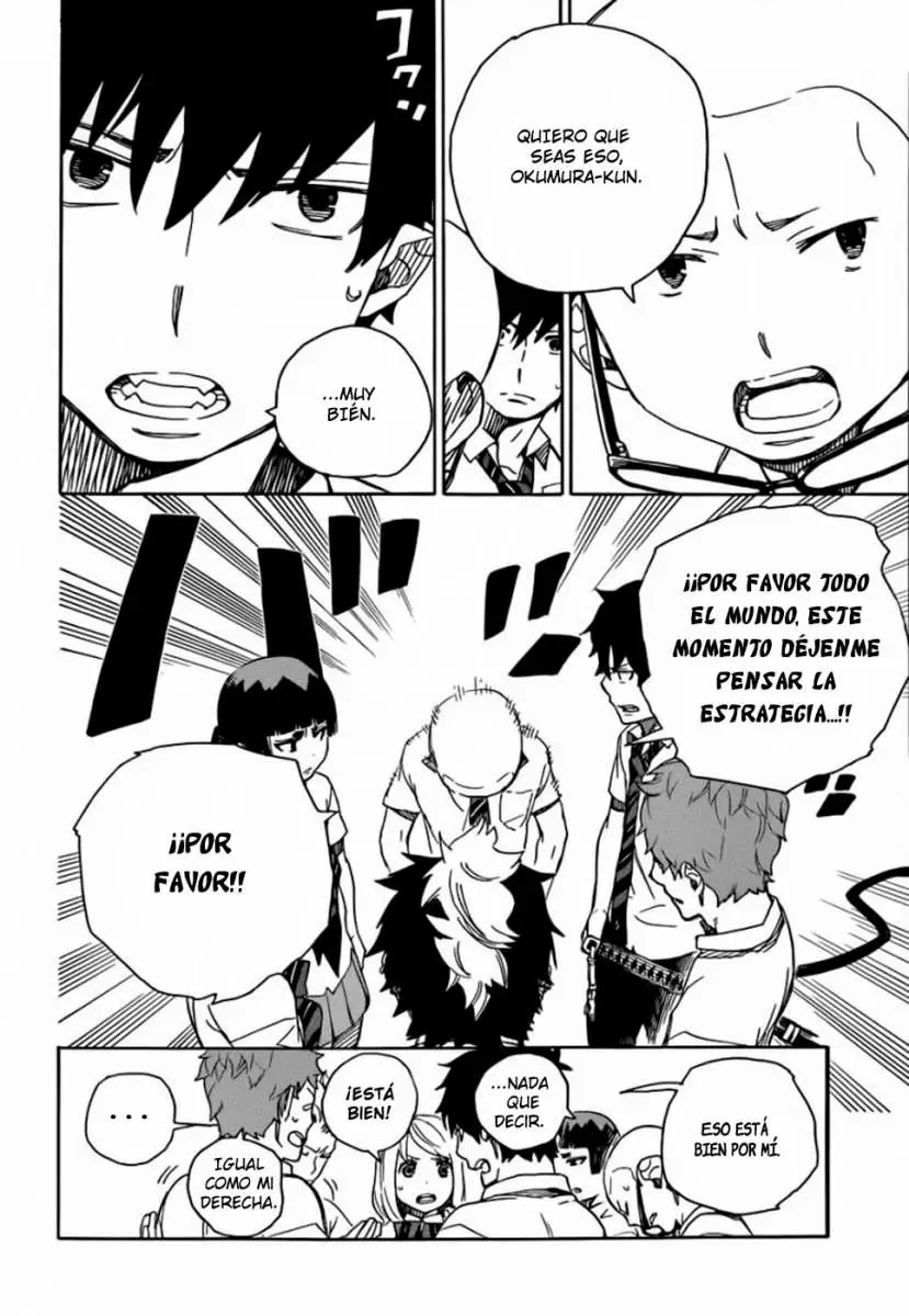 Ao no Exorcist capítulo 43, página 21