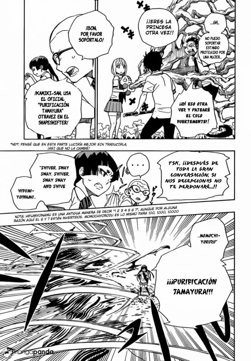 Ao no Exorcist capítulo 43, página 24