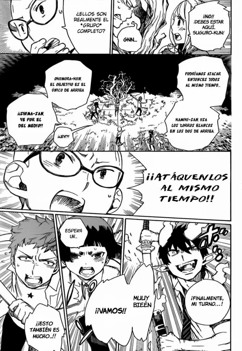 Ao no Exorcist capítulo 43, página 28