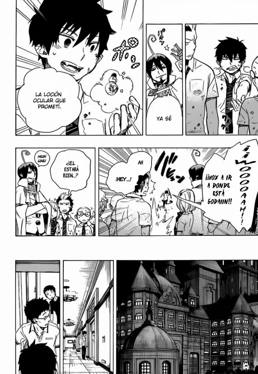 Ao no Exorcist capítulo 43, página 33