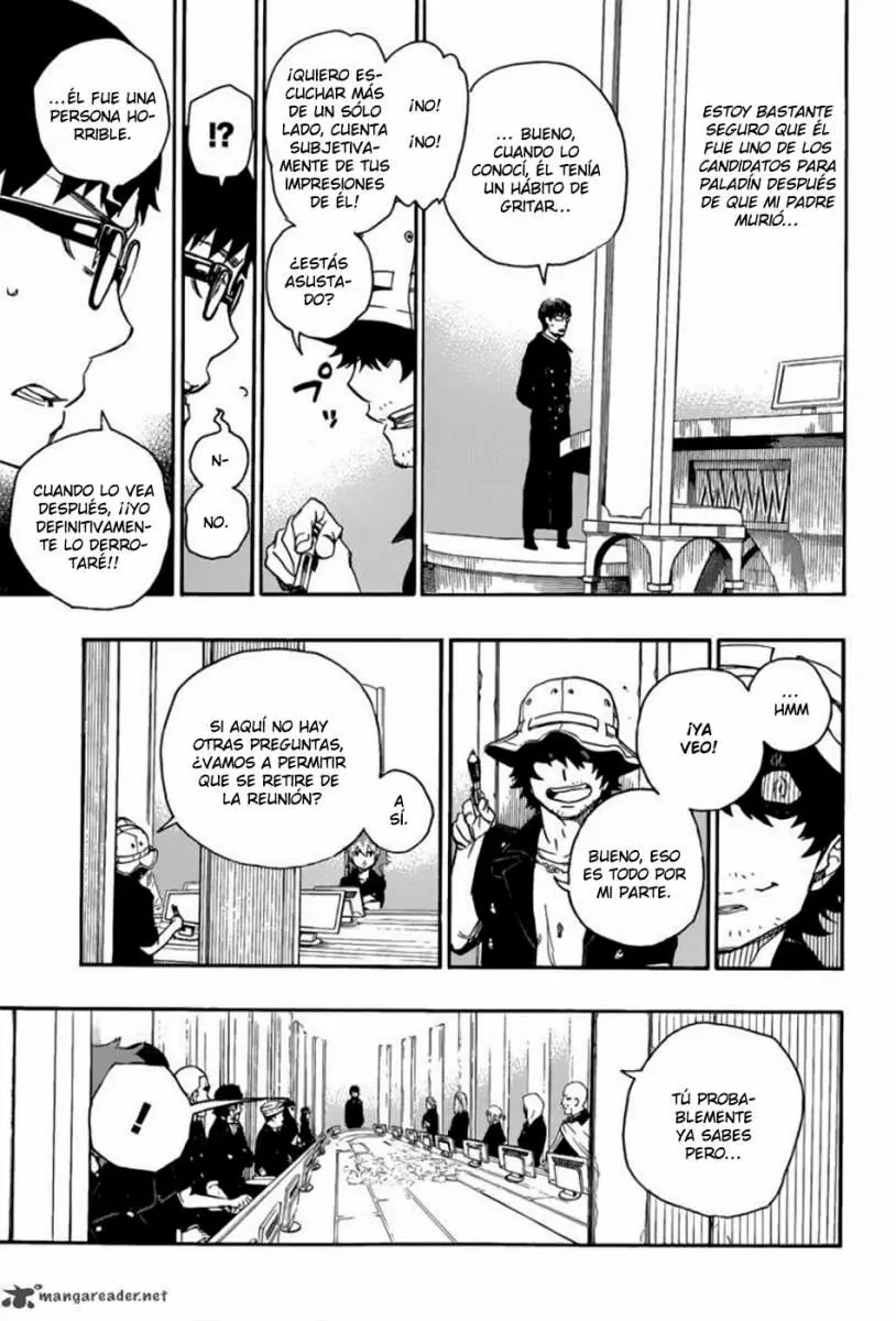 Ao no Exorcist capítulo 44, página 10