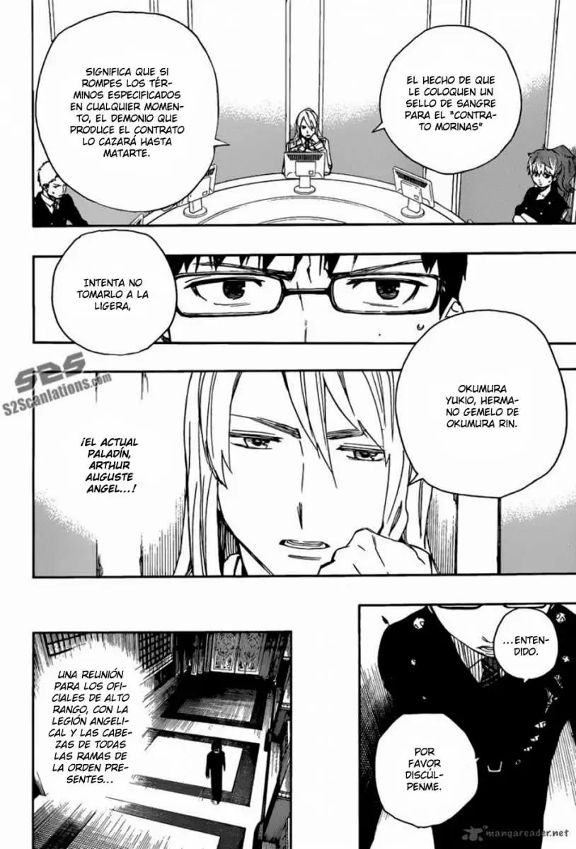 Ao no Exorcist capítulo 44, página 11