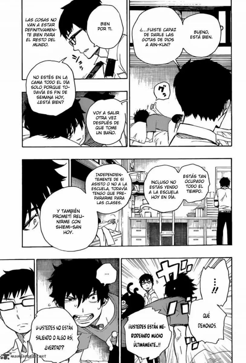 Ao no Exorcist capítulo 44, página 16