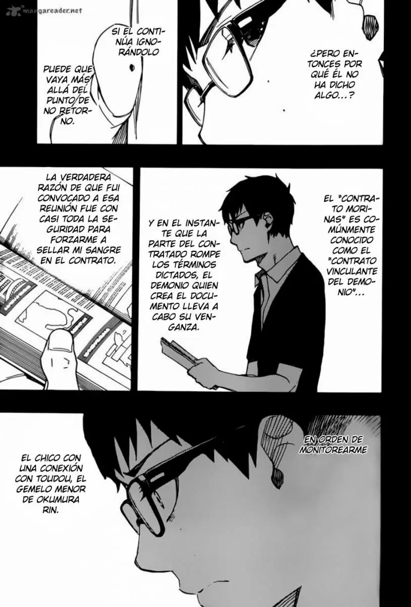 Ao no Exorcist capítulo 44, página 26
