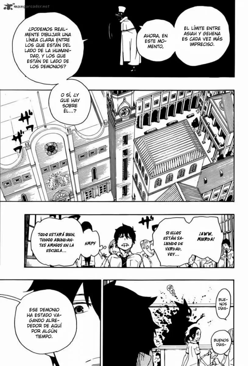 Ao no Exorcist capítulo 44, página 32