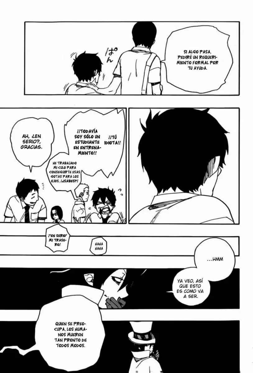 Ao no Exorcist capítulo 44, página 34