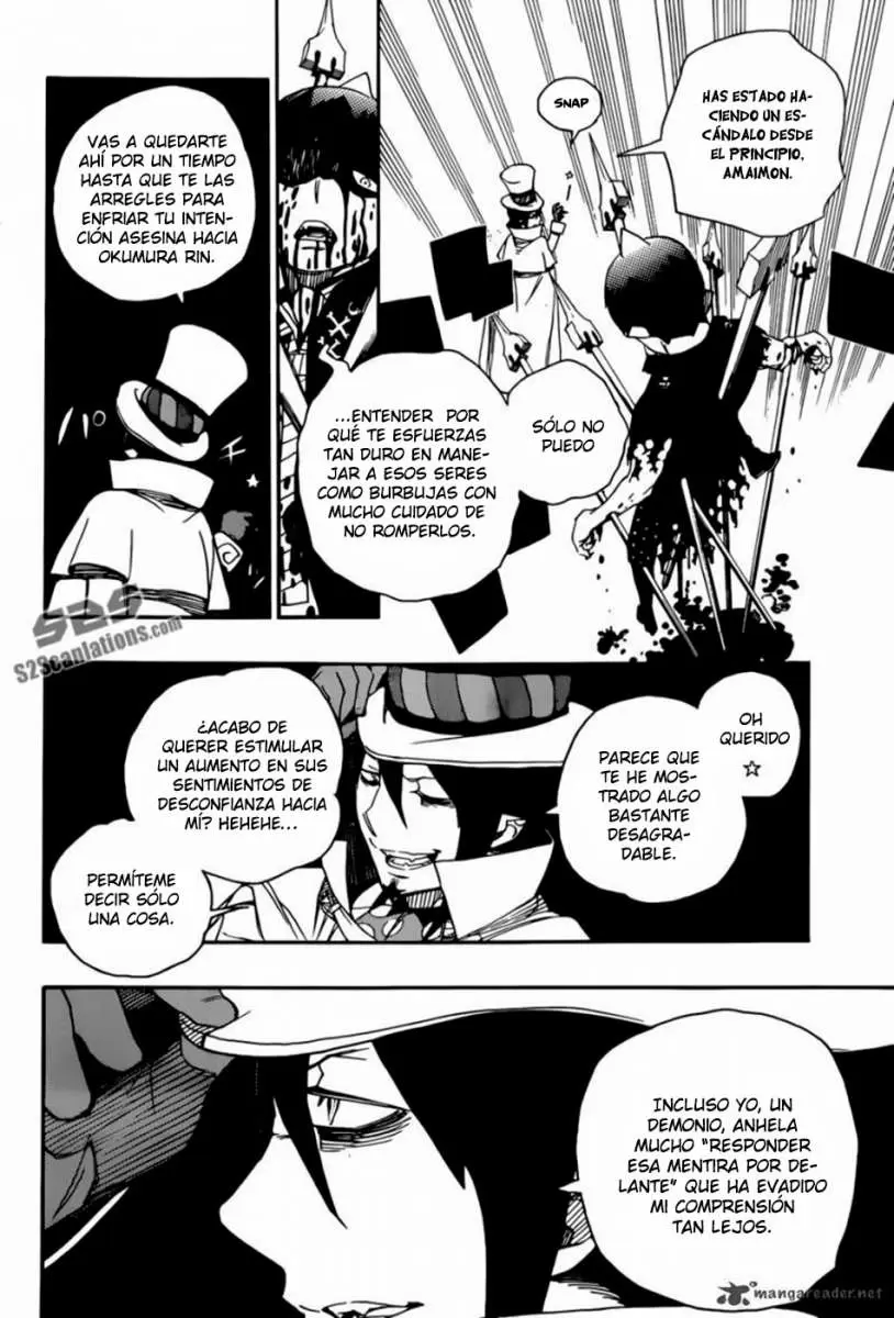 Ao no Exorcist capítulo 44, página 35