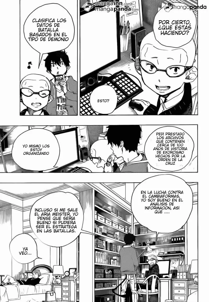 Ao no Exorcist capítulo 45, página 5