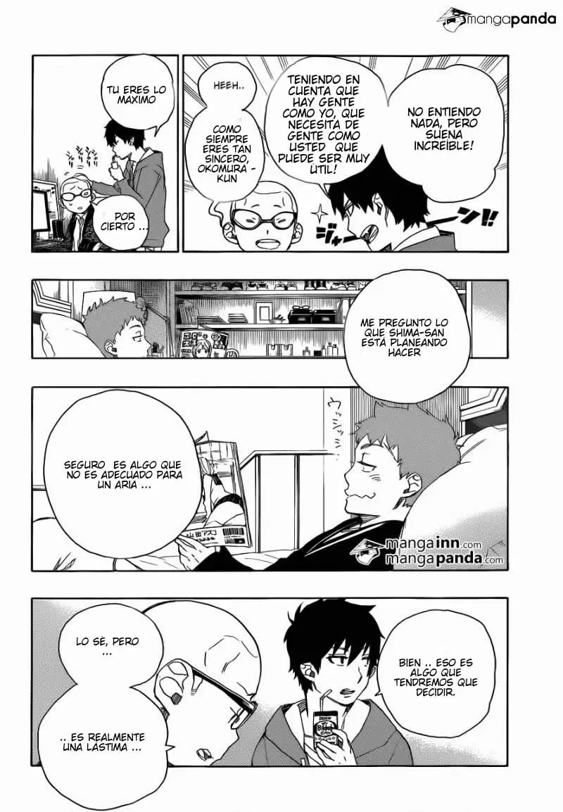 Ao no Exorcist capítulo 45, página 6