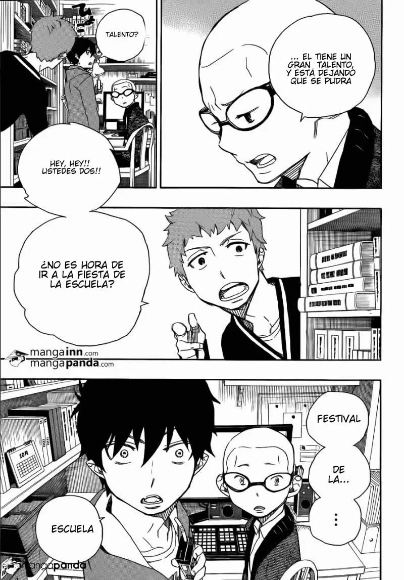 Ao no Exorcist capítulo 45, página 7