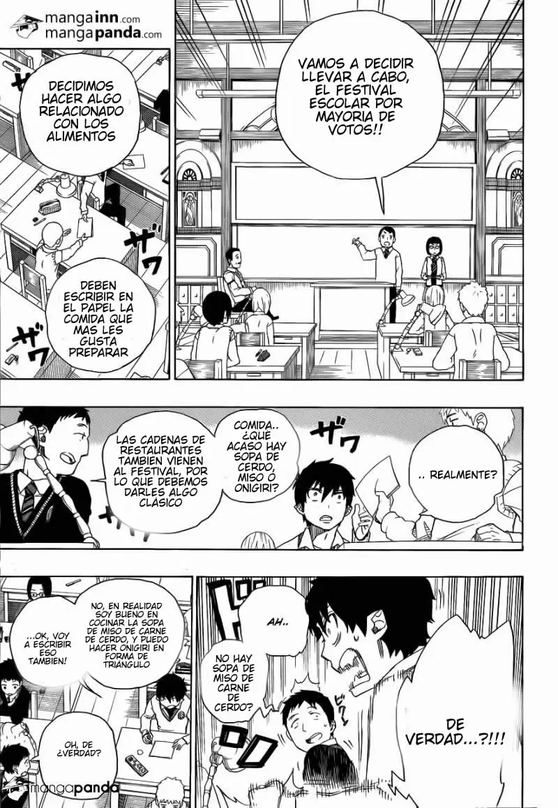 Ao no Exorcist capítulo 45, página 9
