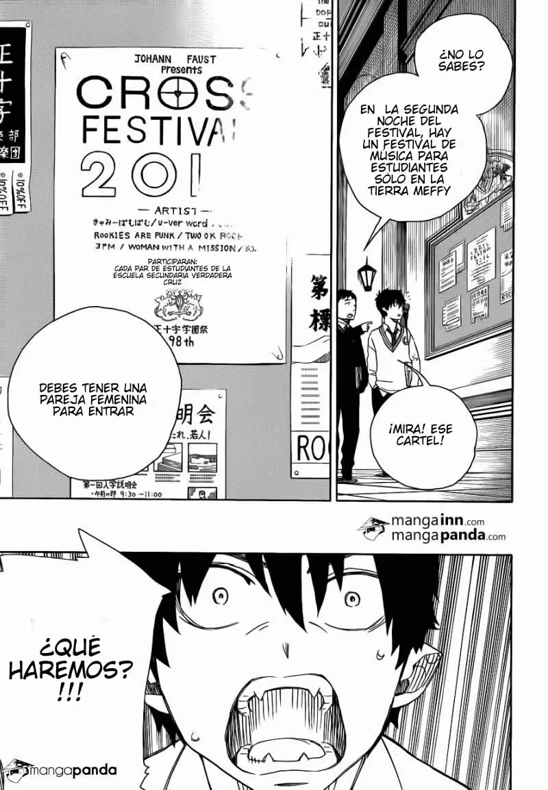 Ao no Exorcist capítulo 45, página 11
