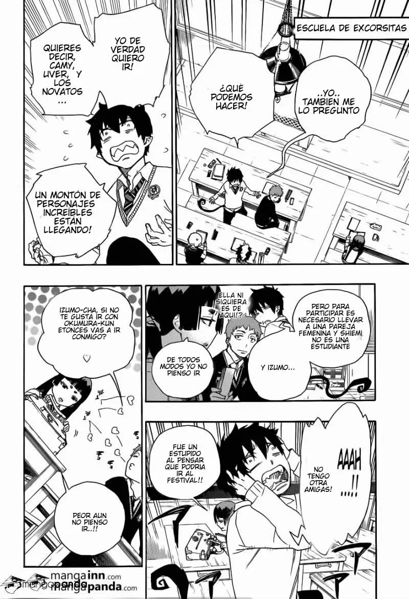 Ao no Exorcist capítulo 45, página 12