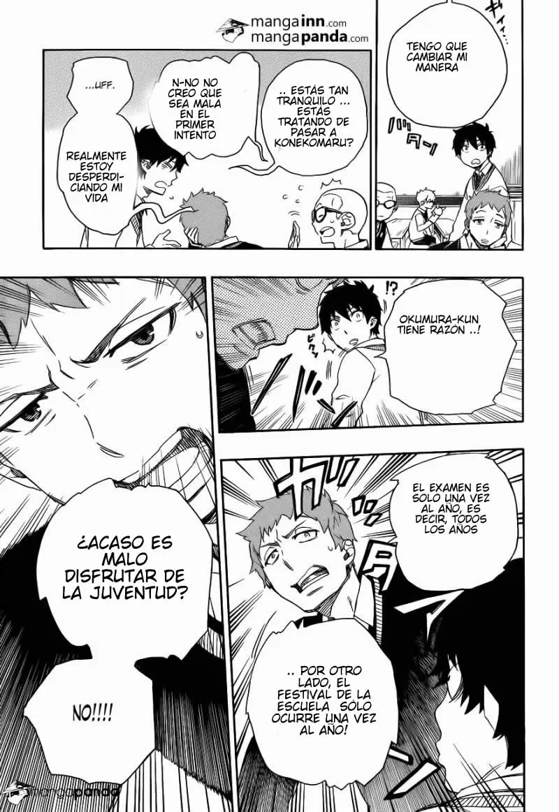 Ao no Exorcist capítulo 45, página 15
