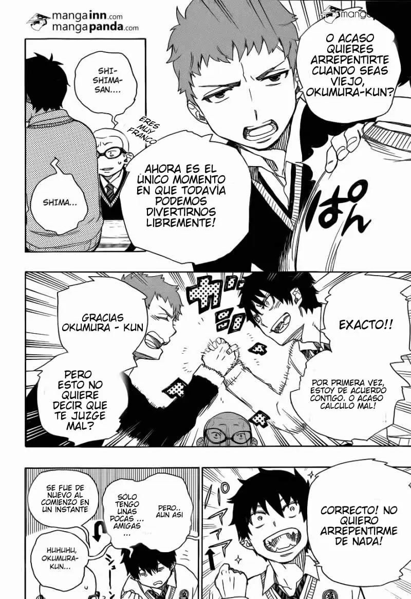 Ao no Exorcist capítulo 45, página 16