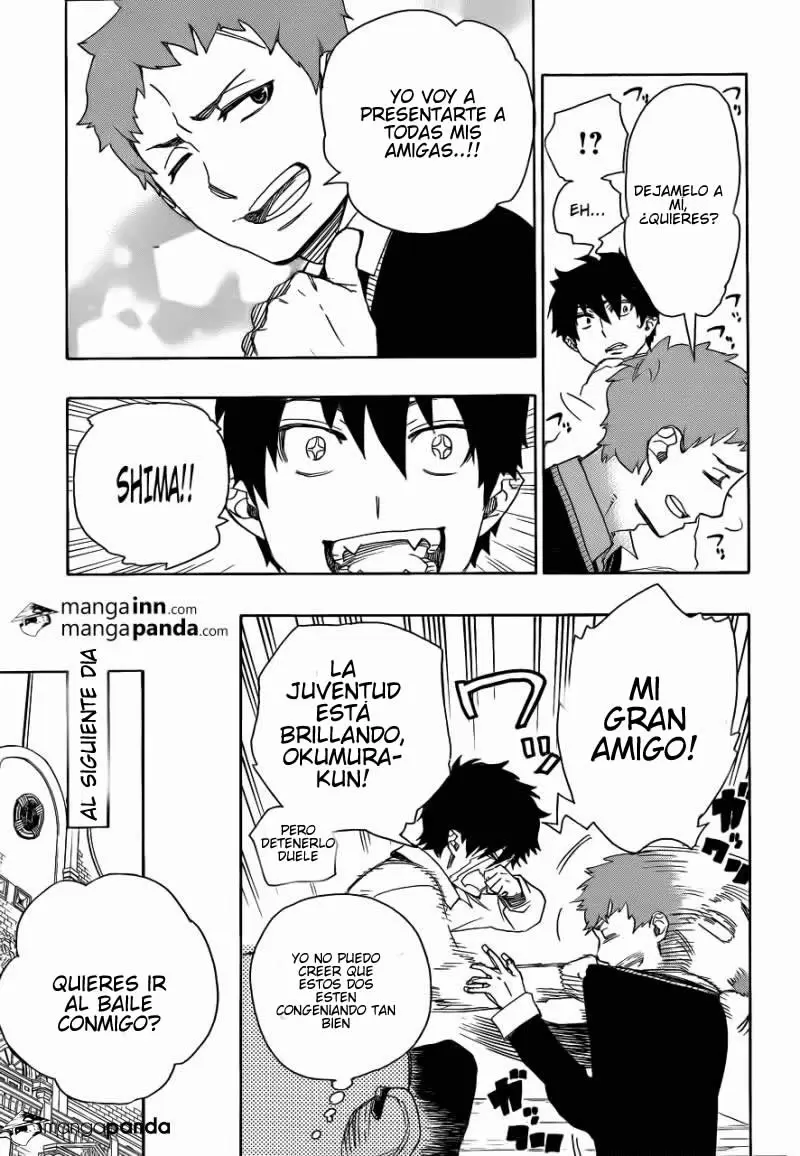 Ao no Exorcist capítulo 45, página 17