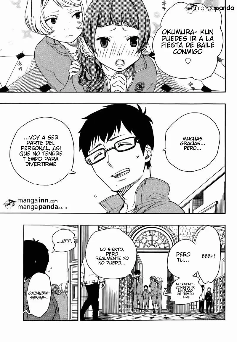Ao no Exorcist capítulo 46, página 3
