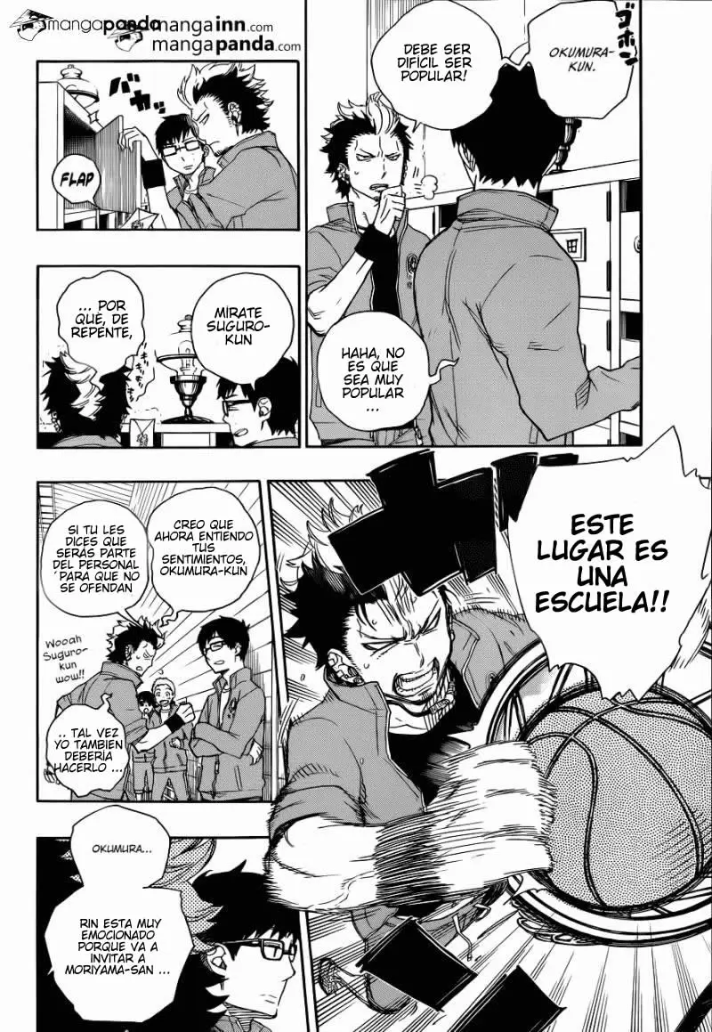 Ao no Exorcist capítulo 46, página 4