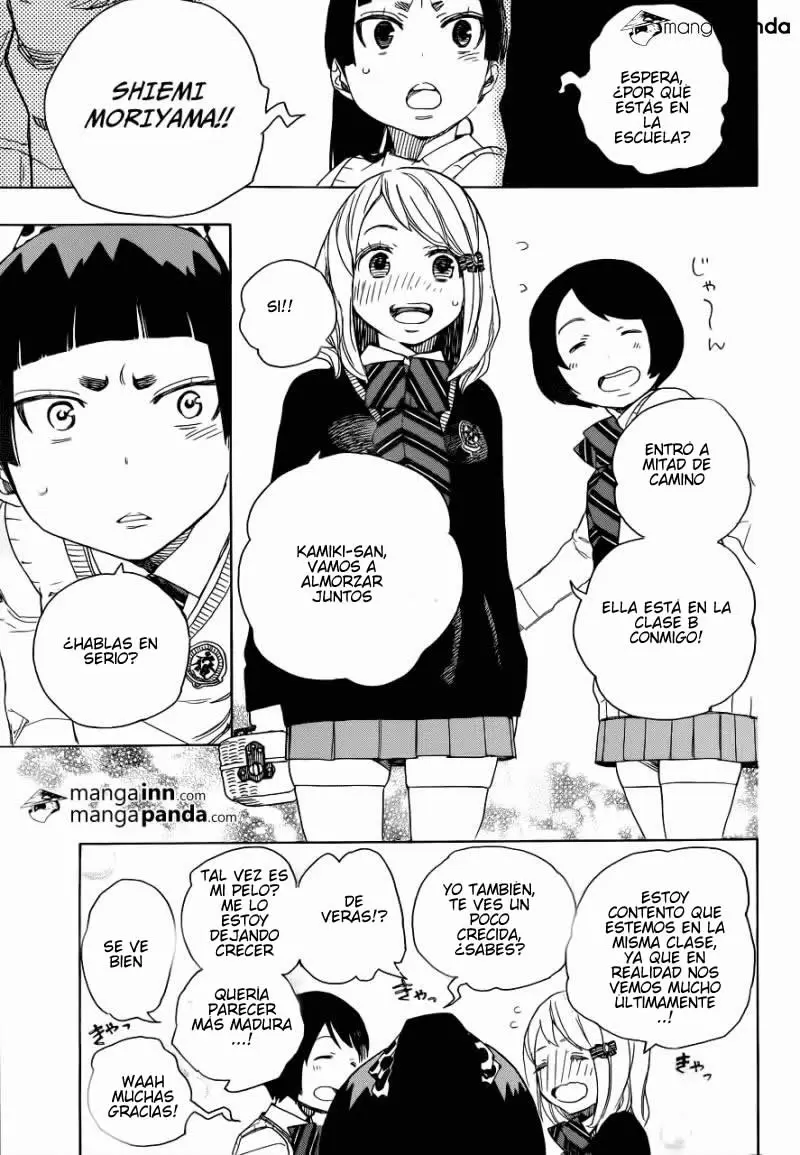 Ao no Exorcist capítulo 46, página 7