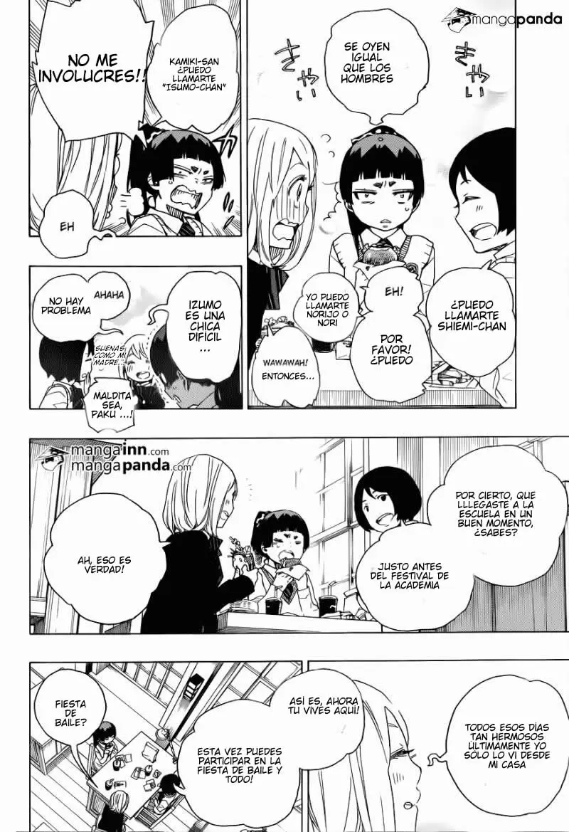 Ao no Exorcist capítulo 46, página 8